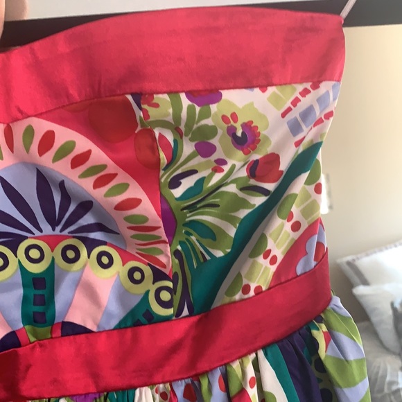 Sweetheart neck strapless mini dress - Picture 3 of 3